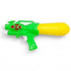 Водный пистолет с накачкой (31 см), зеленый