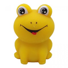 Игрушка-антистресс пеновая "Жабка" (желтая)