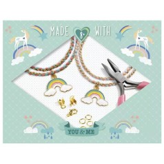 Набор для изготовления браслетов дружбы "Радуга Кумихимо"