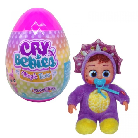 Мягкая кукла в яйце "Сry Babies: Дино"