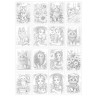 Розфарбовка "Cute Kittens" (8 арк)