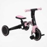 Велосипед 3-х колесный BS-11402 Best Trike колеса EVA переднее 8'', заднее 6'', нейлоновая рама, трансформируется в велобег, подсветка, в коробке