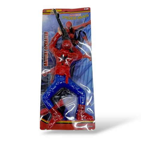 Герои "MARVEL" музыкальные ползающие (ЧЕЛОВЕК-ПАУК)