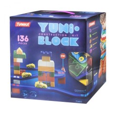 Конструктор детский "YUNI-BLOCK" 136 дет