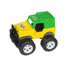 Джип Хаммер жовто-зелений