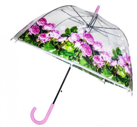 Зонтик детский, розовый
