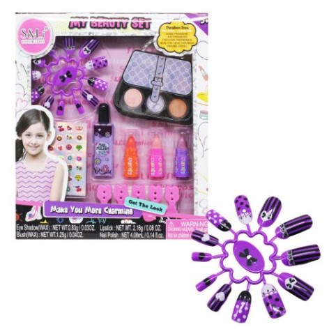Косметический набор "My beauty set" (фиолетовый)