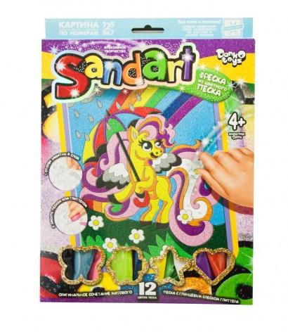 Набор для творчества "Sandart" Пони SA-01-05