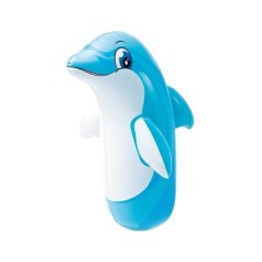 Надувная игрушка-неваляшка "Дельфин"