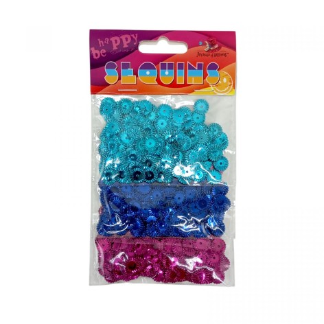 Блесточки, 10мм, 5г*3 пакетики