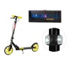 Самокат "Galaktika Scooter", жовтий