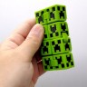 Брелок 3d печать "КУБ бесконечности" (КРИПЕР) Майнкрафт / Minecraft, KEYCHAIN