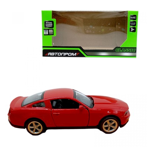 Машина мет. Ford Mustang GT (КРАСНЫЙ)