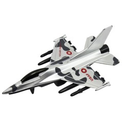 Игрушка инерционная "Истребитель", серебристый