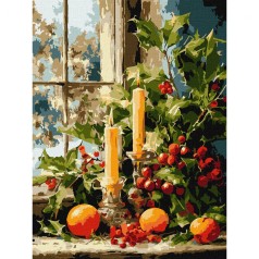 Картина по номерам "Очарование тихих моментов" 30х40см