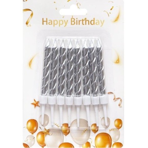 Набір свічок для торта 6 шт 