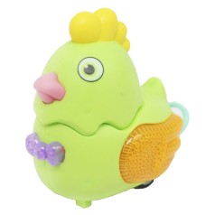 Заводная игрушка со светом "Цыпленок", зеленый
