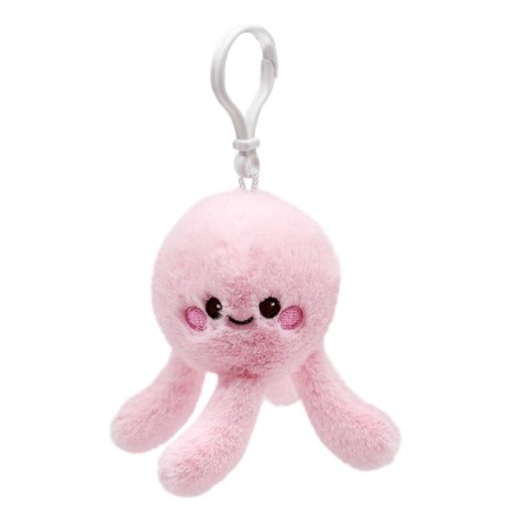 Игрушка-брелок мягконабивная "Розовая медузочка" серия Морские друзья, 9см.