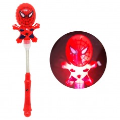 Палочка-светяшка на пружинке "Человек паук"