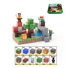 Конструктор магнітний "Майнкрафт/Minecraft" 58 дет