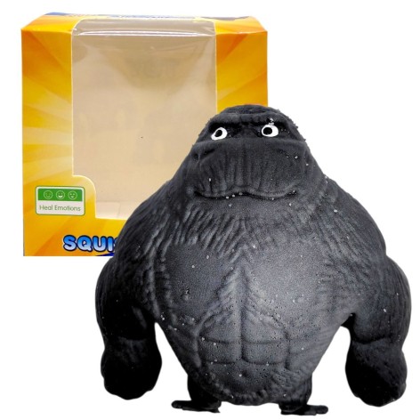 Игрушка антистресс "Кинг-Конг" 9,5 см (ЧЕРНЫЙ)