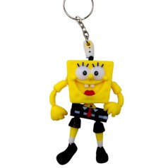 Брелок 3d печать "ГубкаБоб (flexy)"