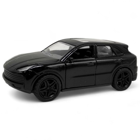 Машинка металлическая Porsche Cayenne Автопром, инерция, дверь, черный