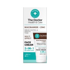 The Doctor Health & Care Крем для лица Niacinamide + Zinc Face Cream 3в1, 40мл