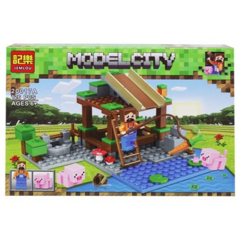Конструктор "Minecraft: Озеро", 126 деталей