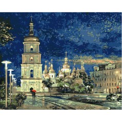 Картина по номерам "Софийская площадь" ★★★★★