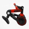 Велосипед 3-х колесный BS-45459 Best Trike (1) колеса EVA переднее 8'', заднее 6'', нейлоновая рама, трансформируется в велобег, подсветка, в коробке