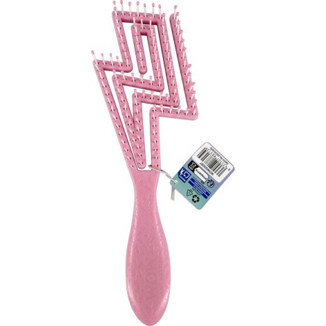 Расческа для волос "Молния" РОЗОВАЯ