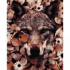 Картина по номерам "Волк"