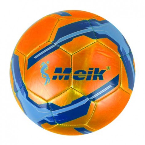 Мяч футбольный "Meik", оранжевый