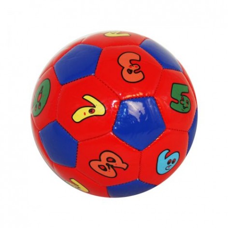 Мяч футбольный размер № 2, красный
