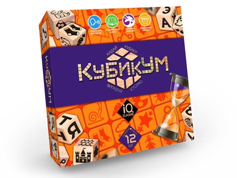 Настольная игра "КубикУм" (укр)