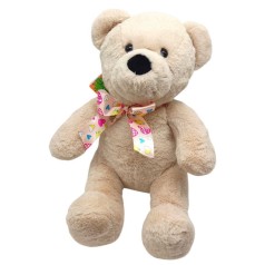 М'яка іграшка "Ведмедик Тедді ", 35 см  (ПУДРОВИЙ)