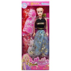 Кукла с нарядами "Model" в сером (вид 3)