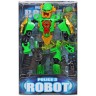 Трансформер "Police 3 Robotʼ, зеленый (18 см)