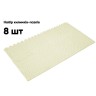 Татами мат EasyFit 8 шт (30х30х1 см) хвост ласточки (белый)