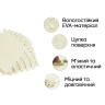 Татами мат EasyFit 8 шт (30х30х1 см) хвост ласточки (белый)