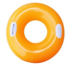 Надувной круг для плавания (оранжевый)