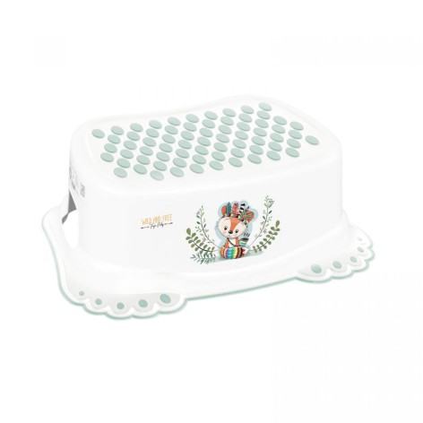 Подставка для ног "Дикое мероприятие: Лисичка" (белая)