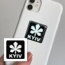 3D стікер KYIV black
