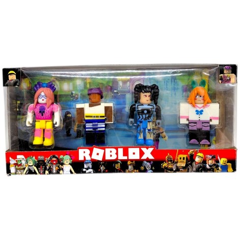 НАБОР ГЕРОЕВ "ROBLOX", 4 ФИГУРКИ 8.5СМ (ВИД 2)