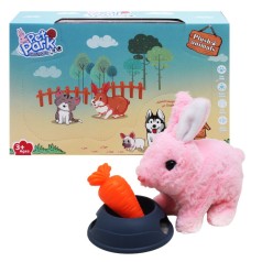 Игровой набор "Интерактивный кролик", розовый