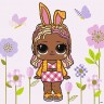 Картина за номерами - L.O.L. Surprise! Spring Bling BossBunny (30х40 см)