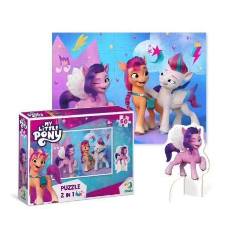 Пазл із картонною фігуркою «My Little Pony» 60 елементів