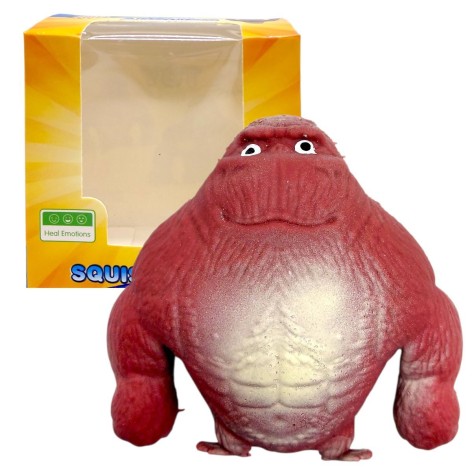 Игрушка антистресс "Кинг-Конг" 9,5 см (КРАСНЫЙ)