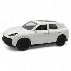 Машинка металева Porsche Cayenne Автопром, інерція, двері, білий